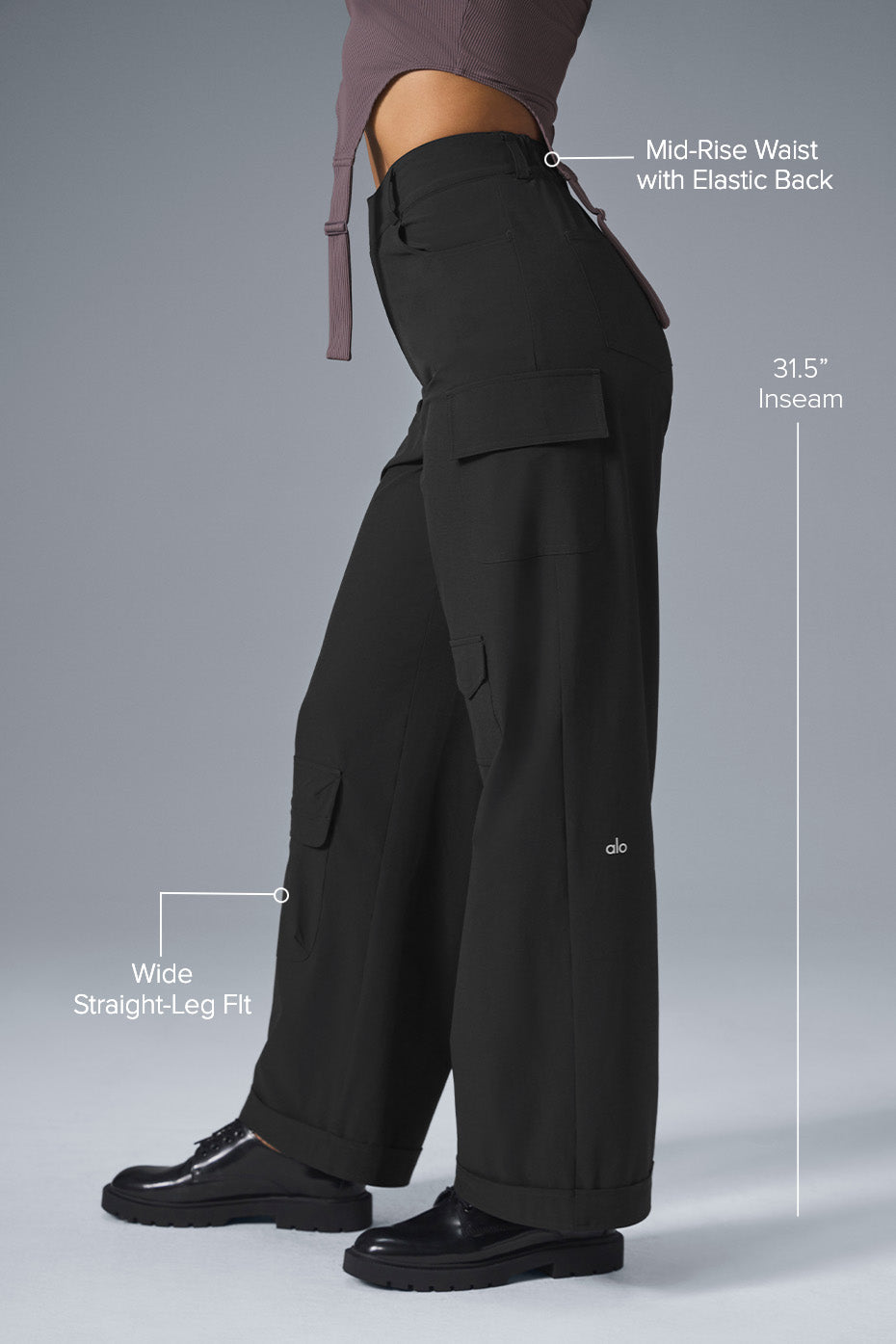 Workwear Cargo Pant - Black - Image 2
