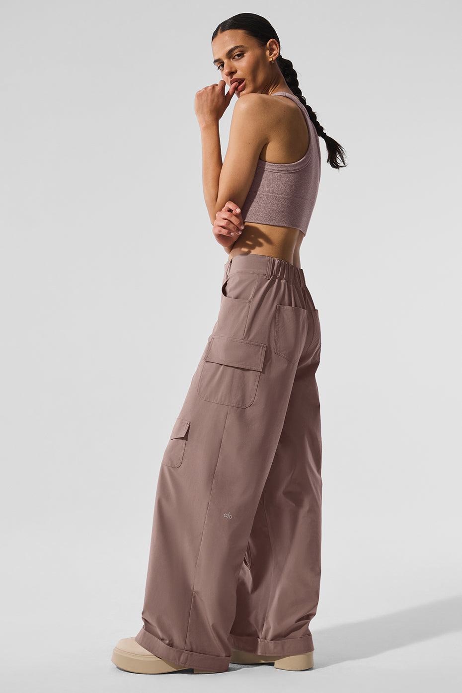 Workwear Cargo Pant - Mushroom - Image 6