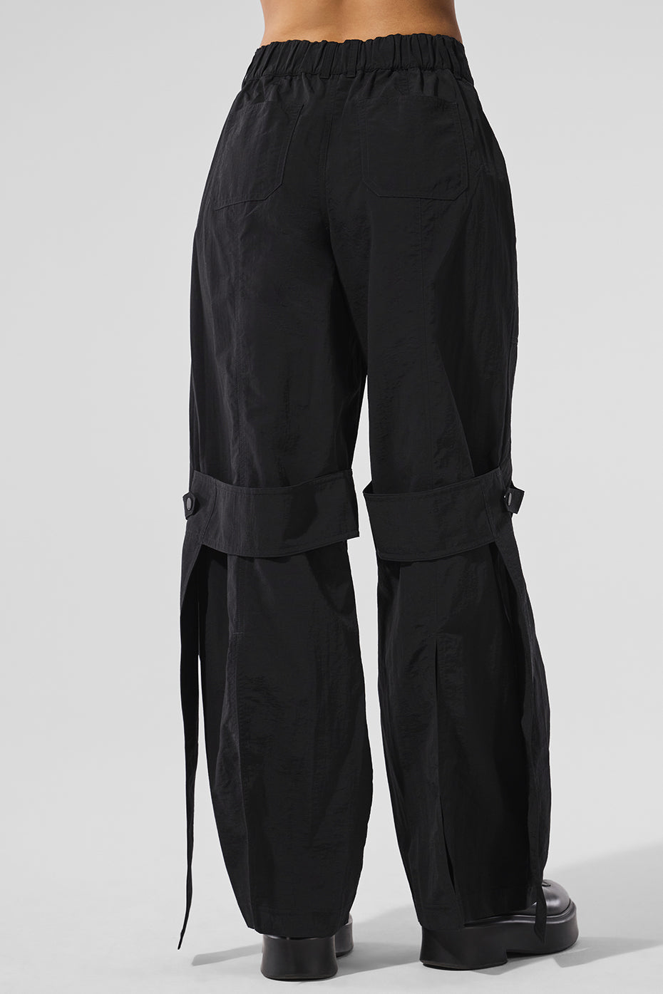 High-Waist Voyager Trouser - Black - Image 3