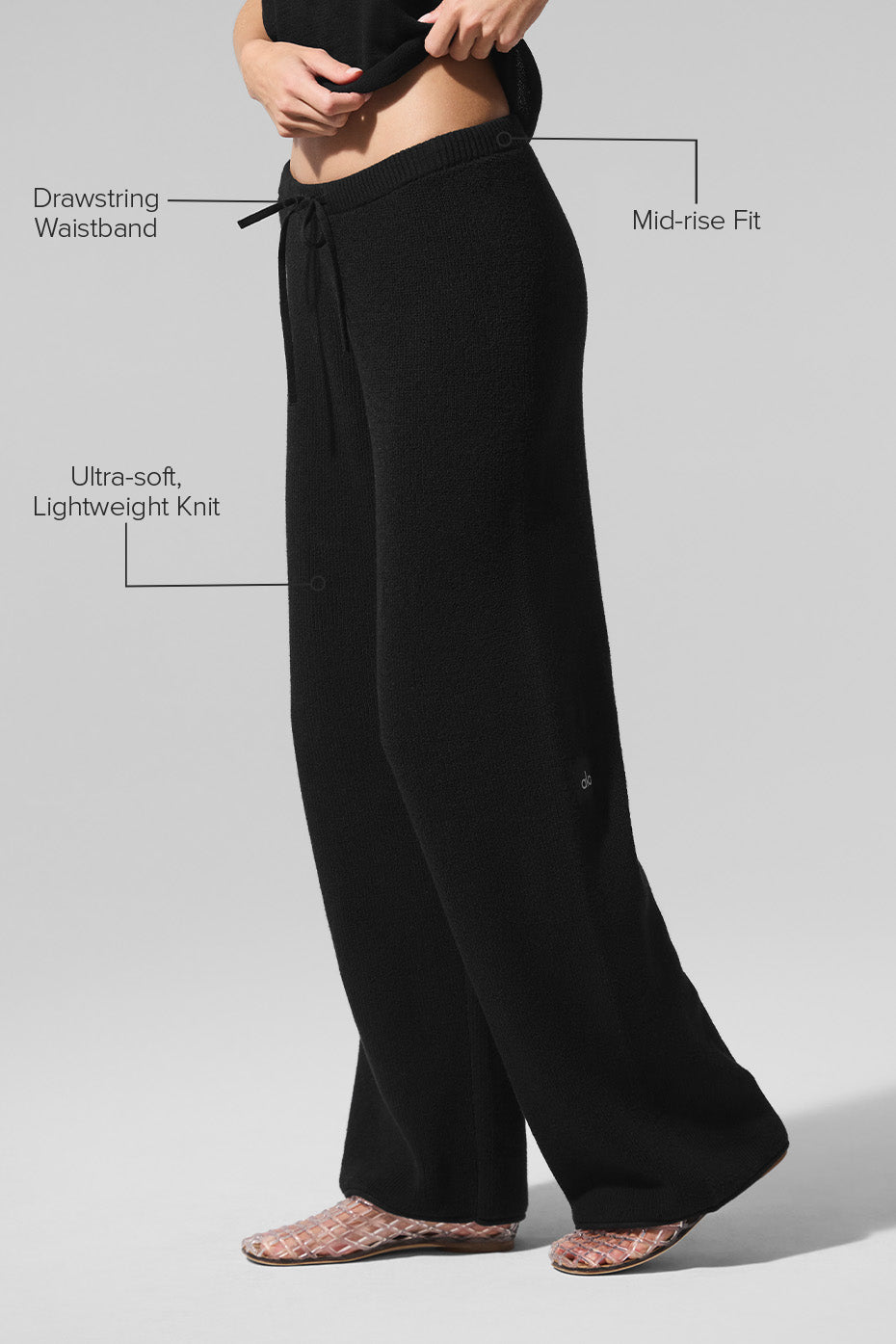 Supernatural Sweater Pant - Black - Image 2