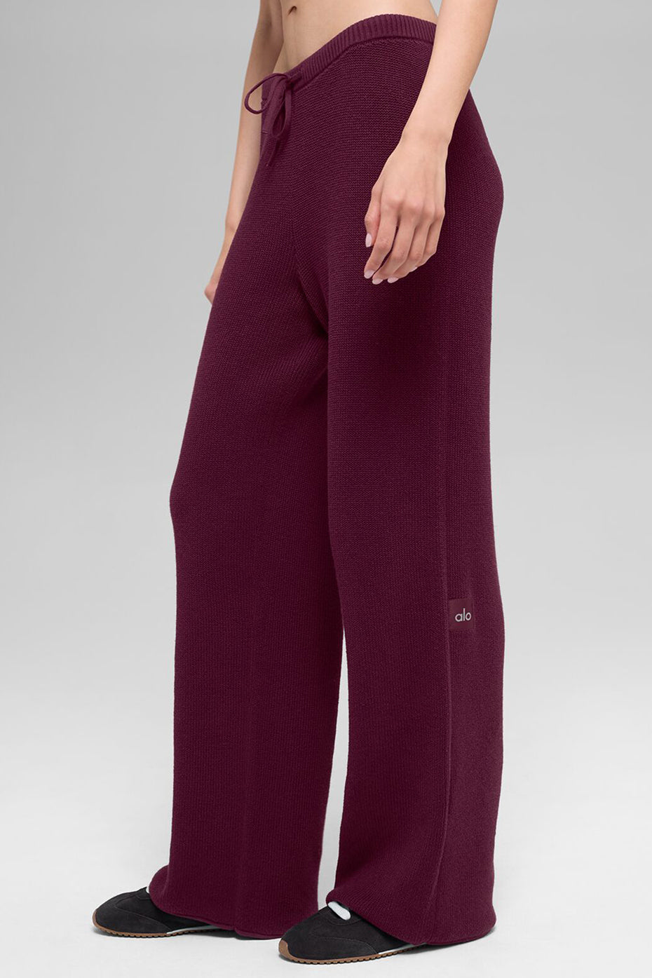 Supernatural Sweater Pant - Burgundy - Image 5