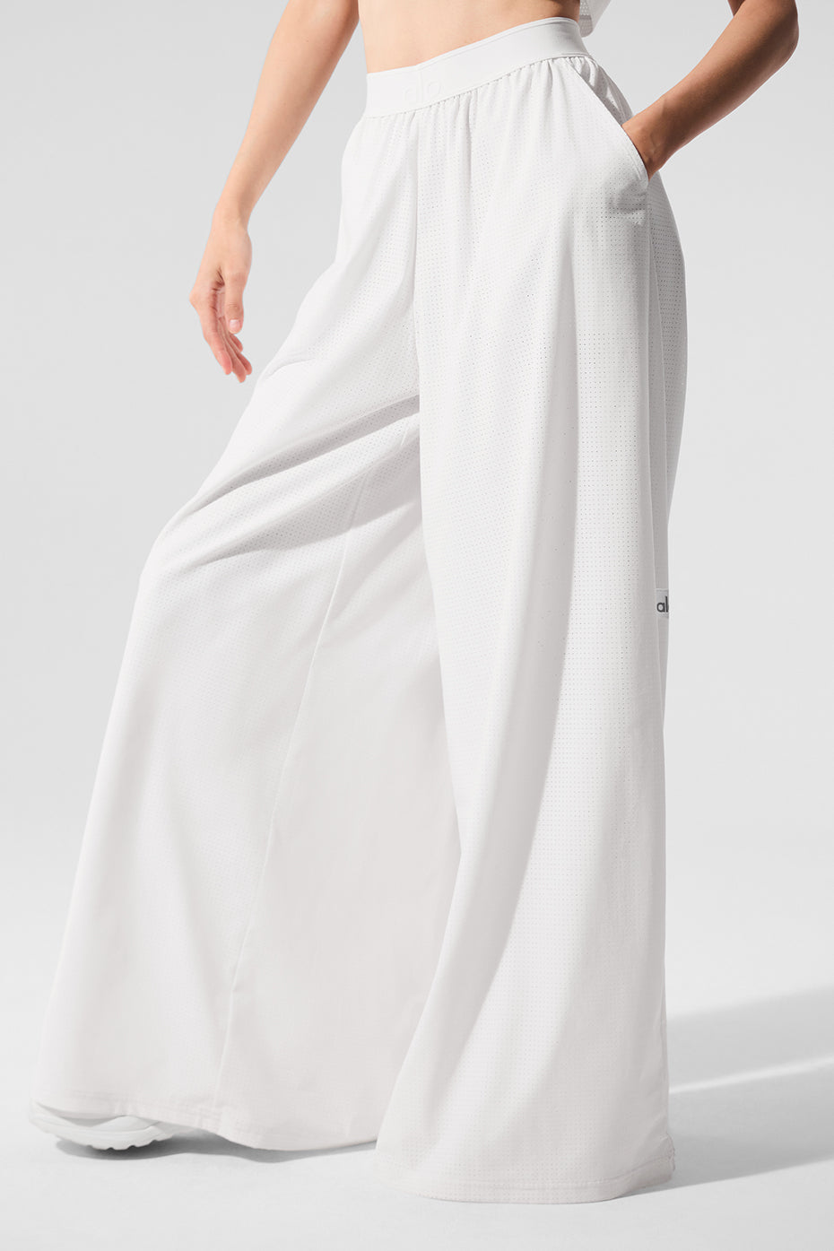 Mesh Mirage Trouser - White - Image 3