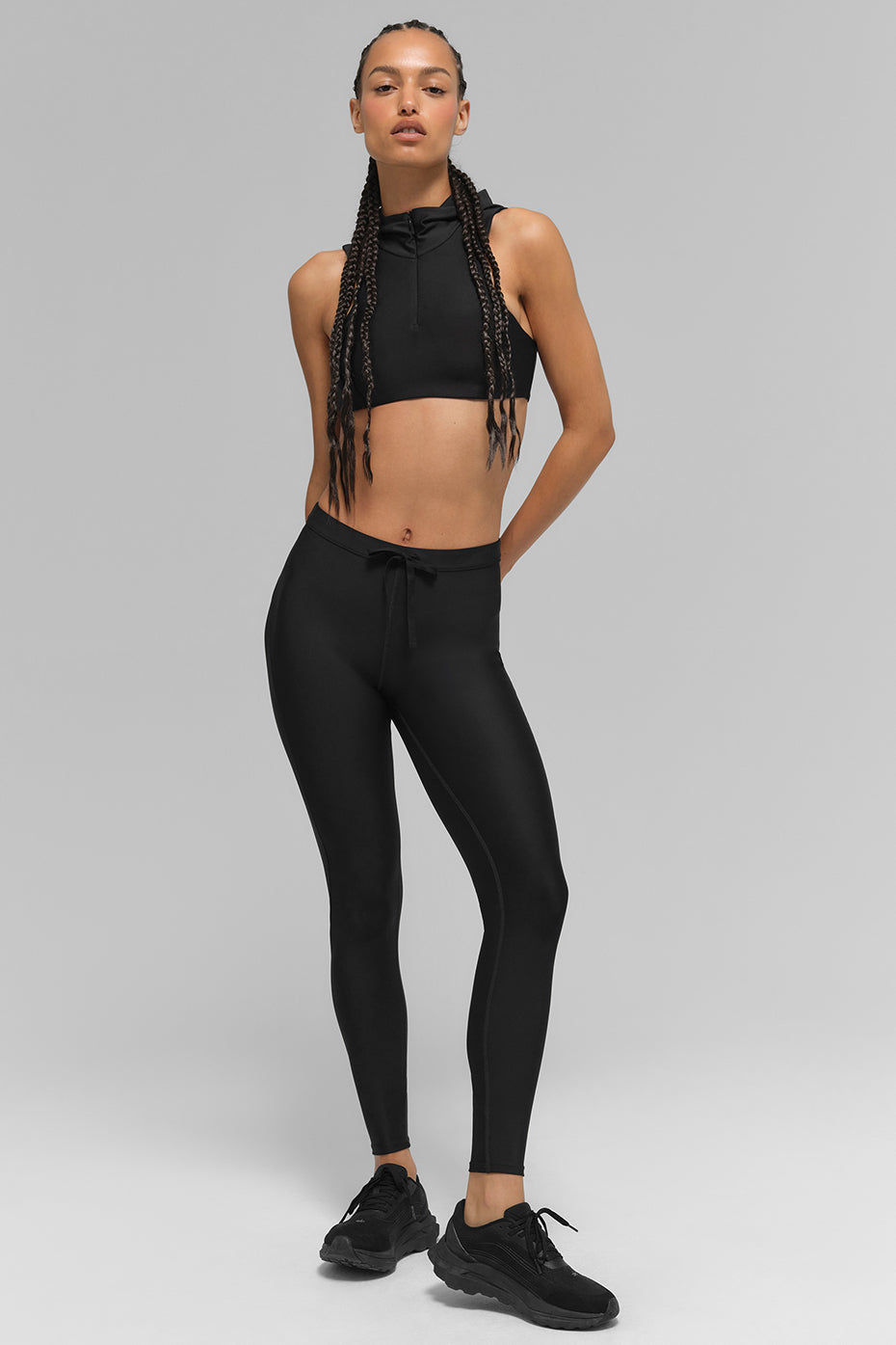 Airlift High-Waist Light Speed Legging - Black - Image 3
