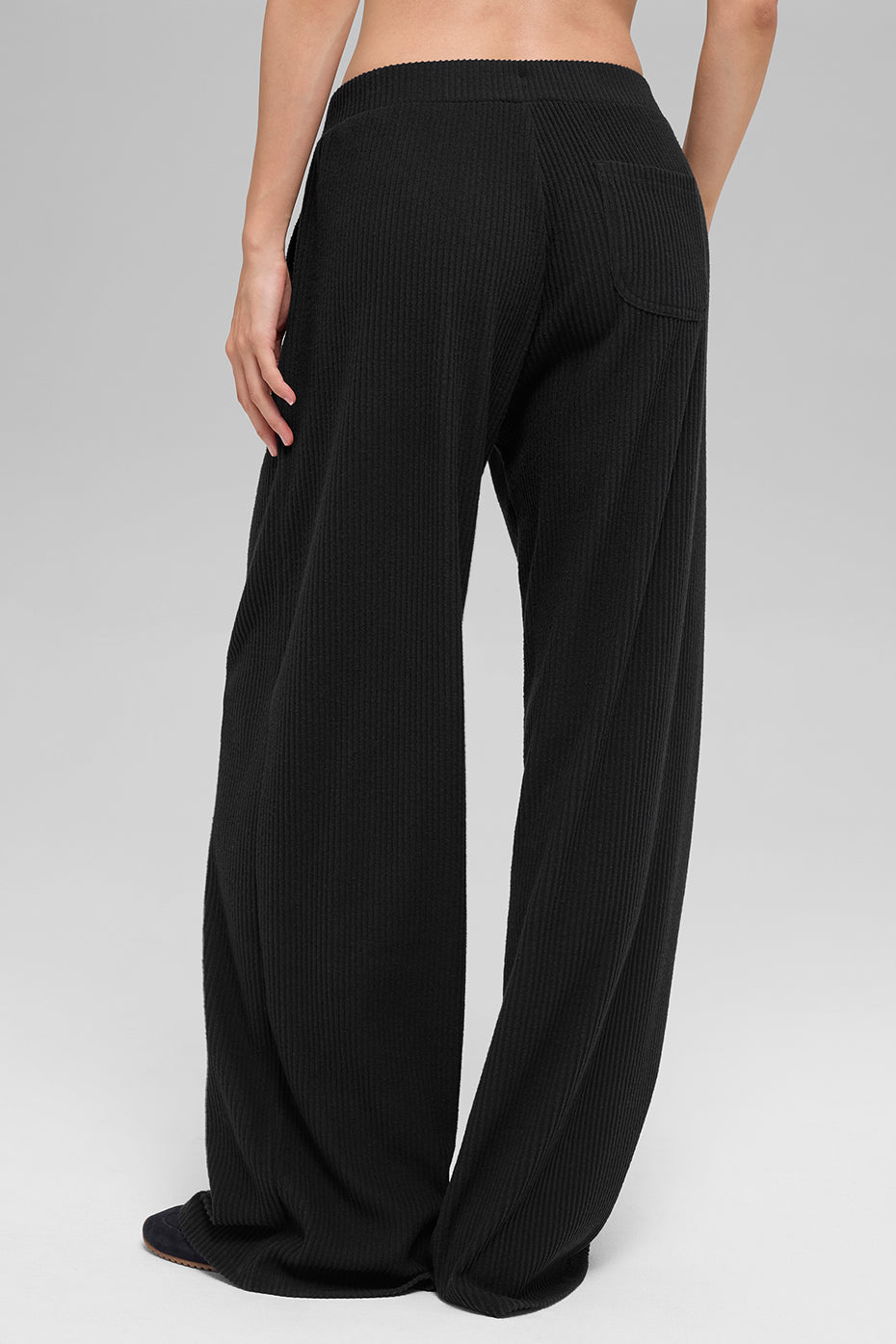 Muse Wide Leg Pant - Black - Image 3