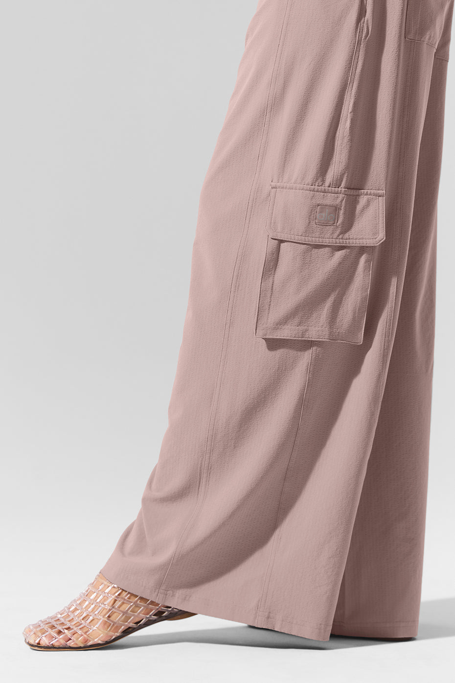 Dreamscape Cargo Wide Leg Pant - Taupe - Image 5