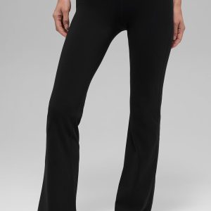 ALO Softsculpt High-Waist 7/8 Bootcut Legging - Black