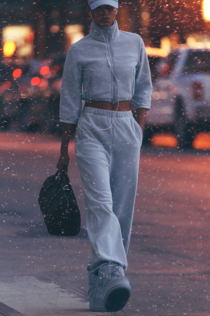 Polar Fleece High-Waist Retreat Jogger - Winter Frost