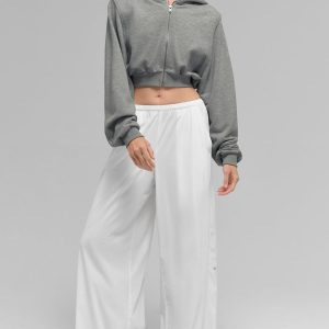 Breezy Wide Leg Pant (Regular) - White