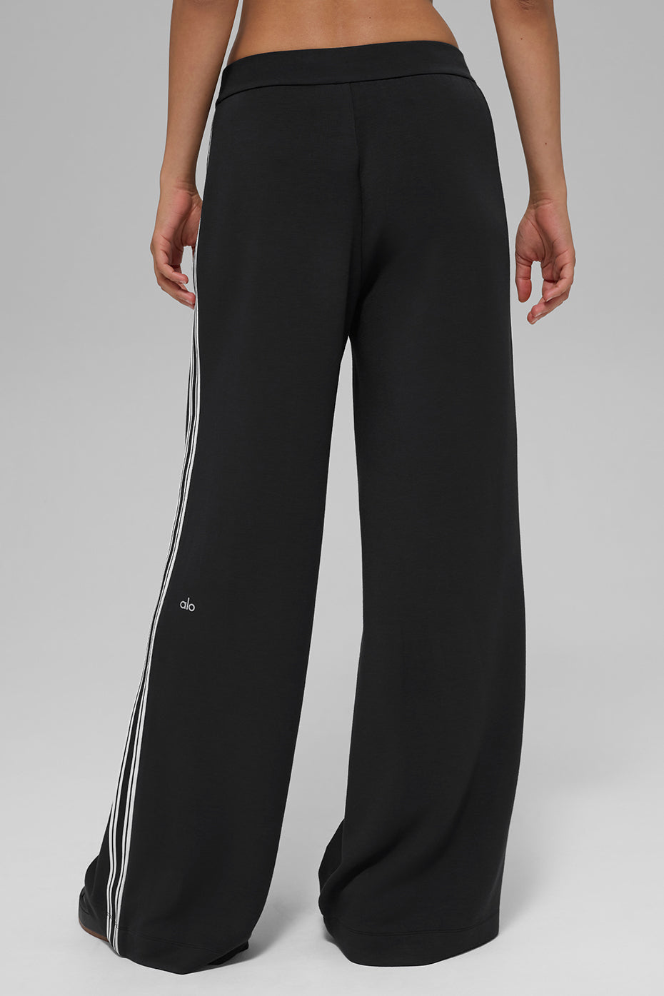 Track Star Wide Leg Pant (Long) - Black - Image 3