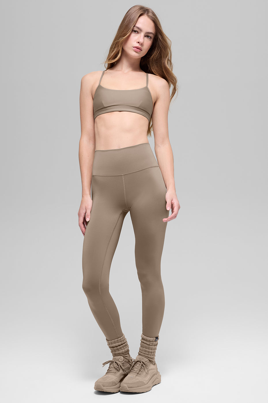 High-Waist Airlift Legging - Gravel - Image 5