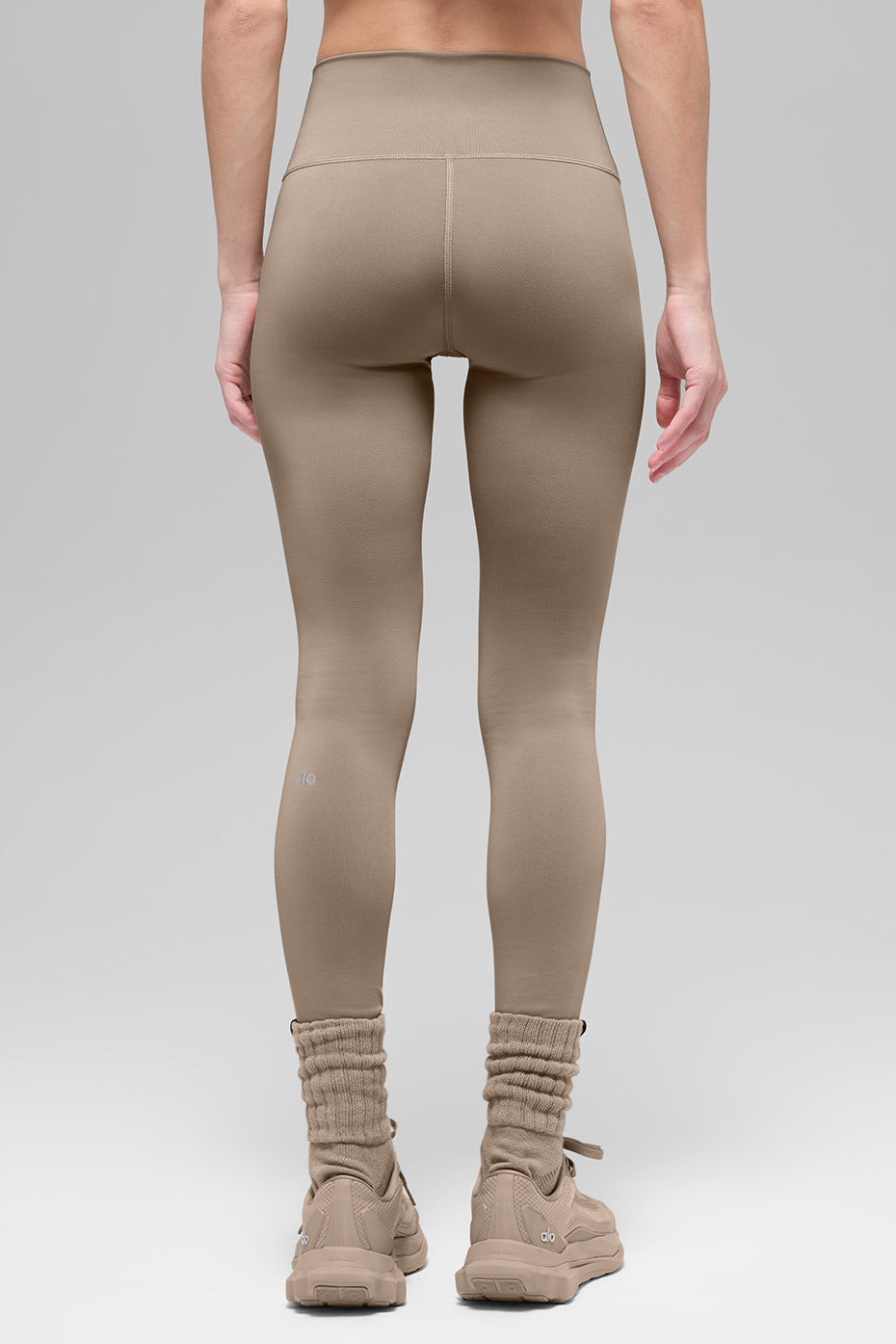 High-Waist Airlift Legging - Gravel - Image 3