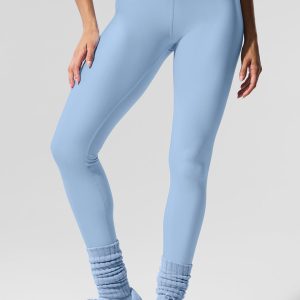 High-Waist Airlift Legging - Seashell Blue