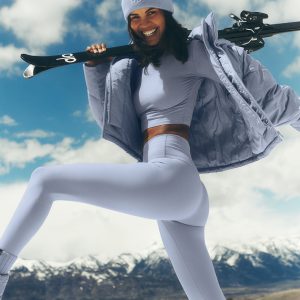 7/8 High-Waist Airbrush Legging - Winter Frost