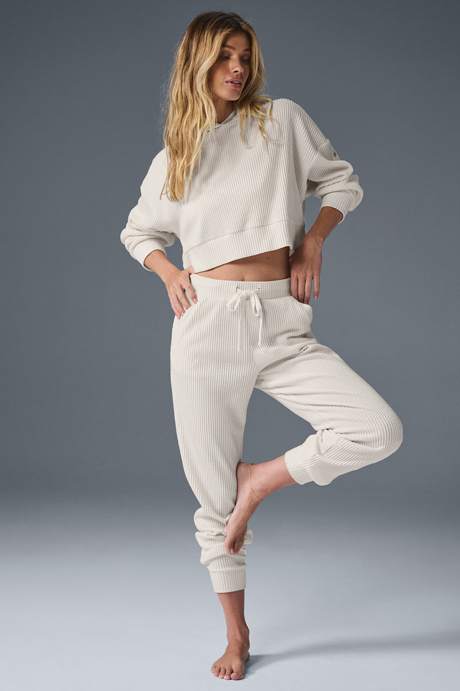Muse Sweatpant - Ivory - Image 5