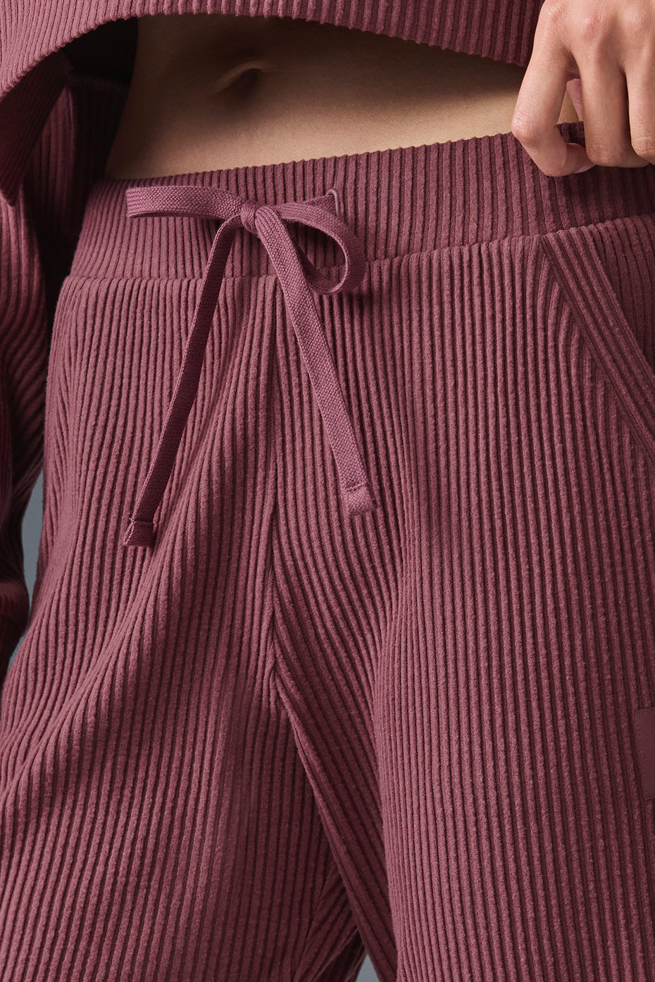 Muse Sweatpant - Burgundy Truffle - Image 2