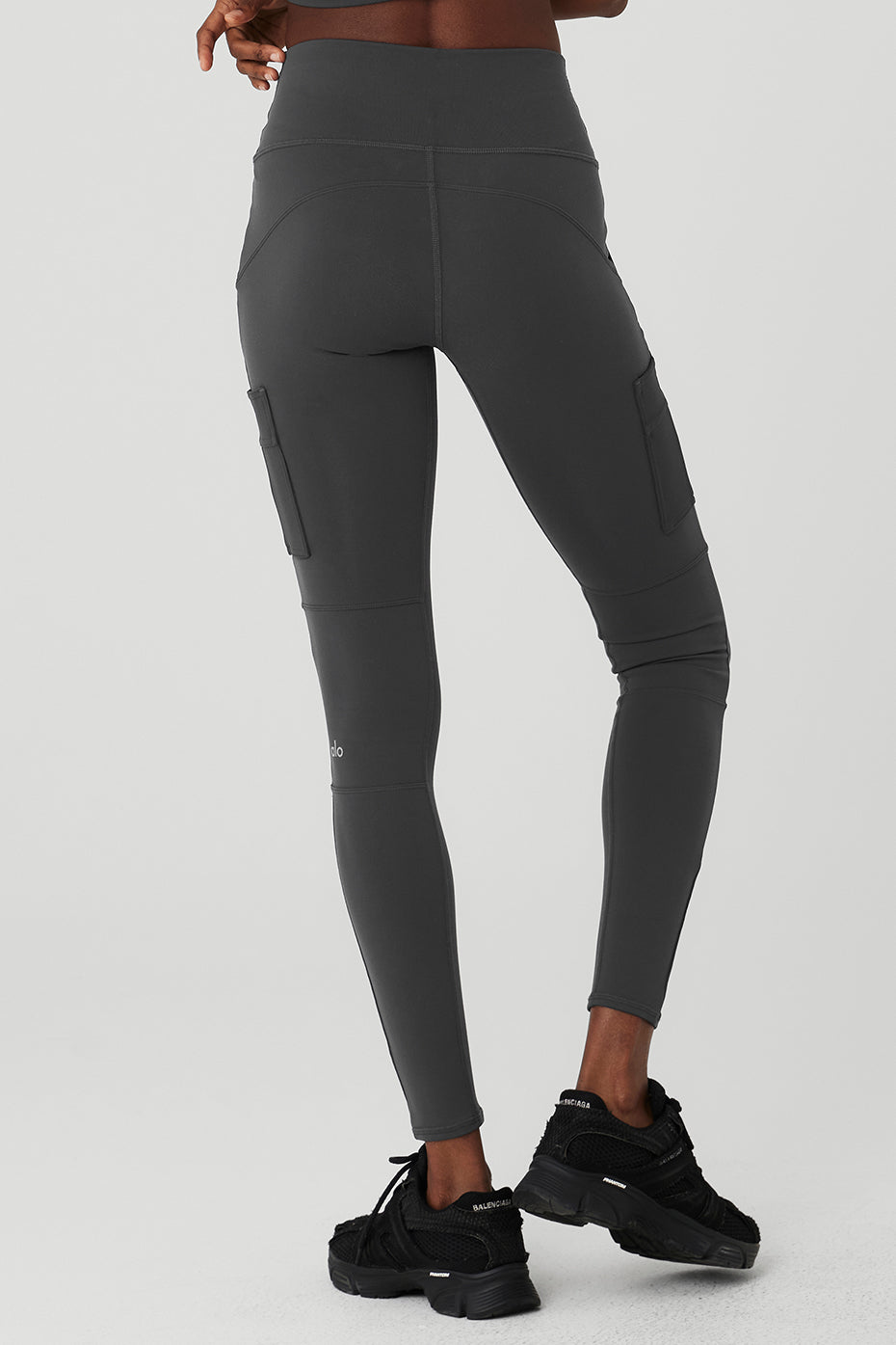 High-Waist Cargo Legging - Anthracite - Image 2