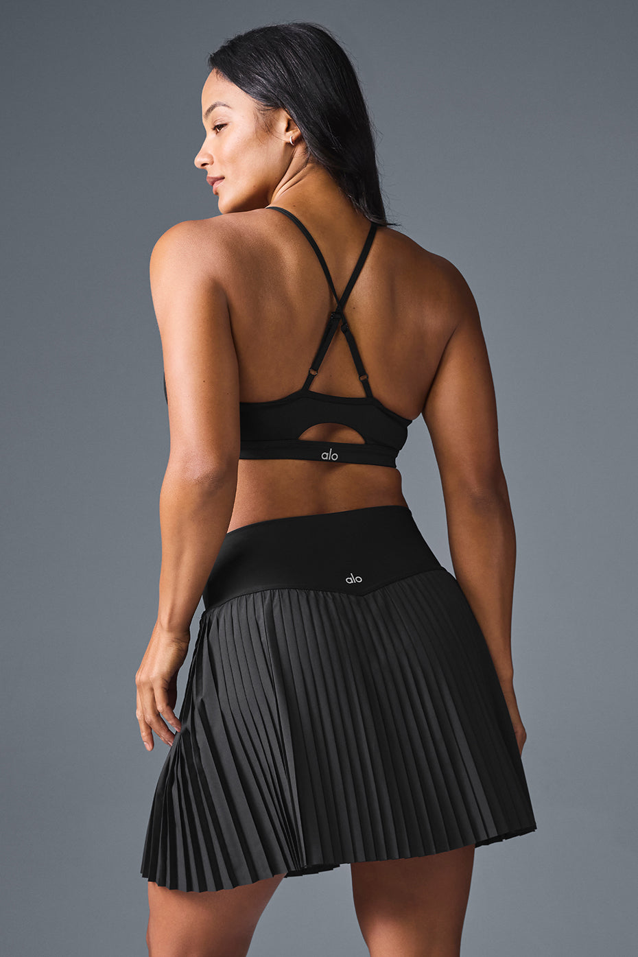 Grand Slam Tennis Skirt - Black - Image 9