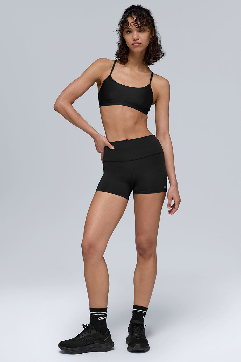 3 High-Waist Airlift Short - Black