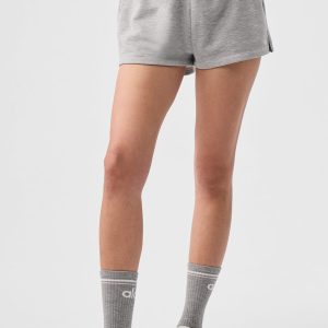 Low Key Sweat Short - Athletic Heather Grey