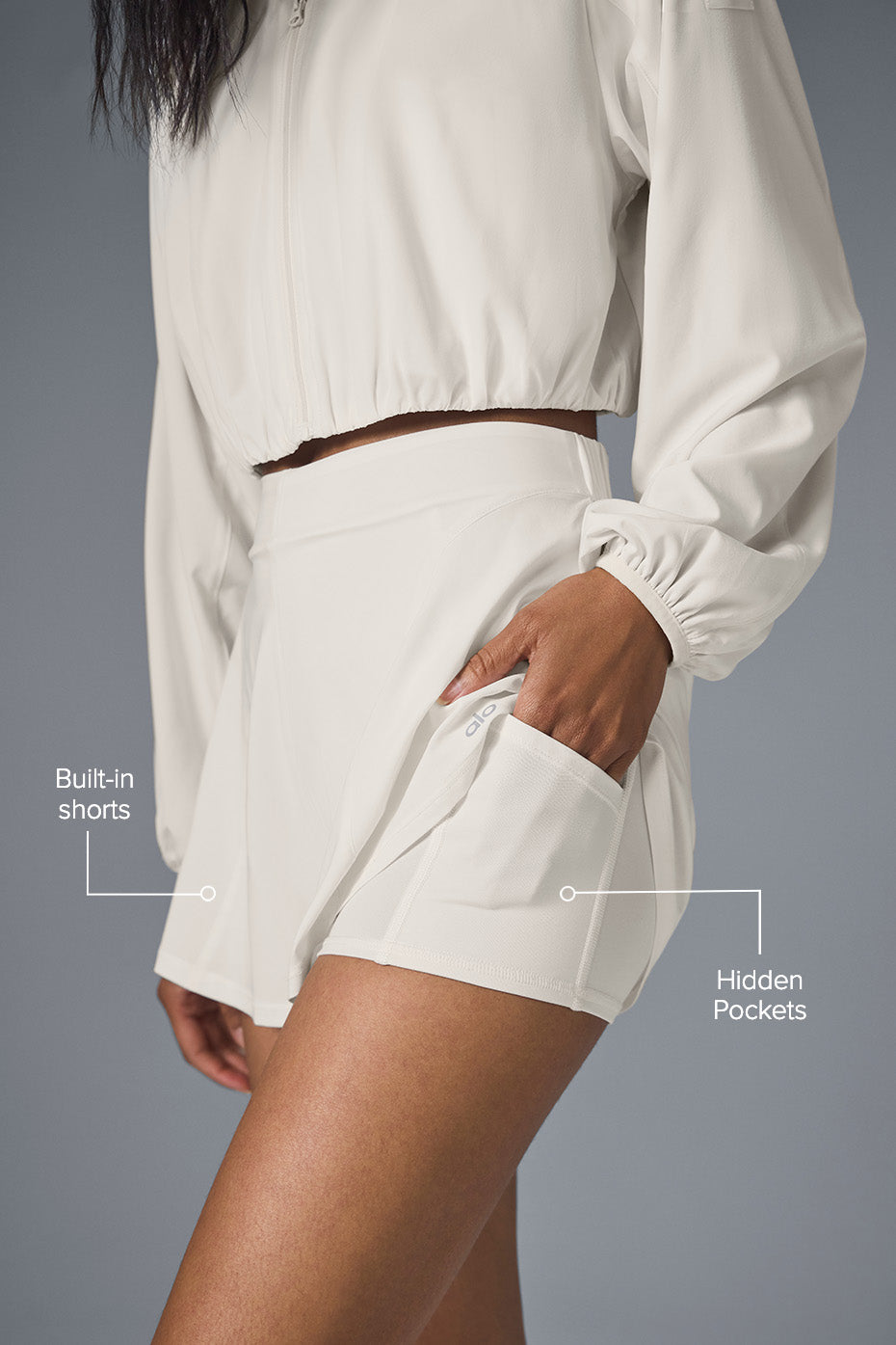 Tiebreaker Short - Ivory - Image 2