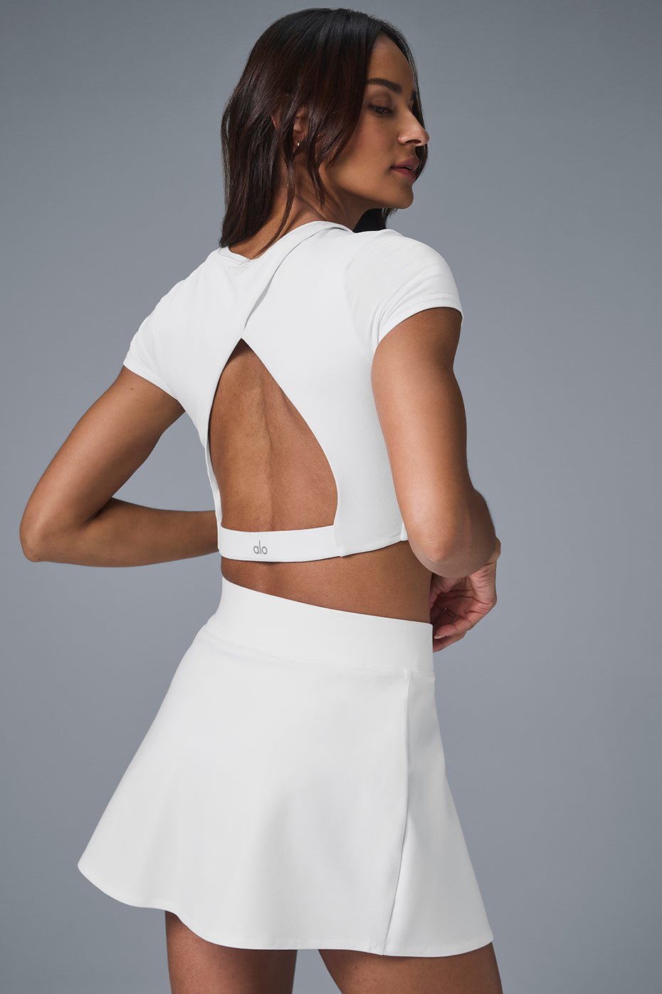 Alosoft Backspin Skirt - White - Image 3