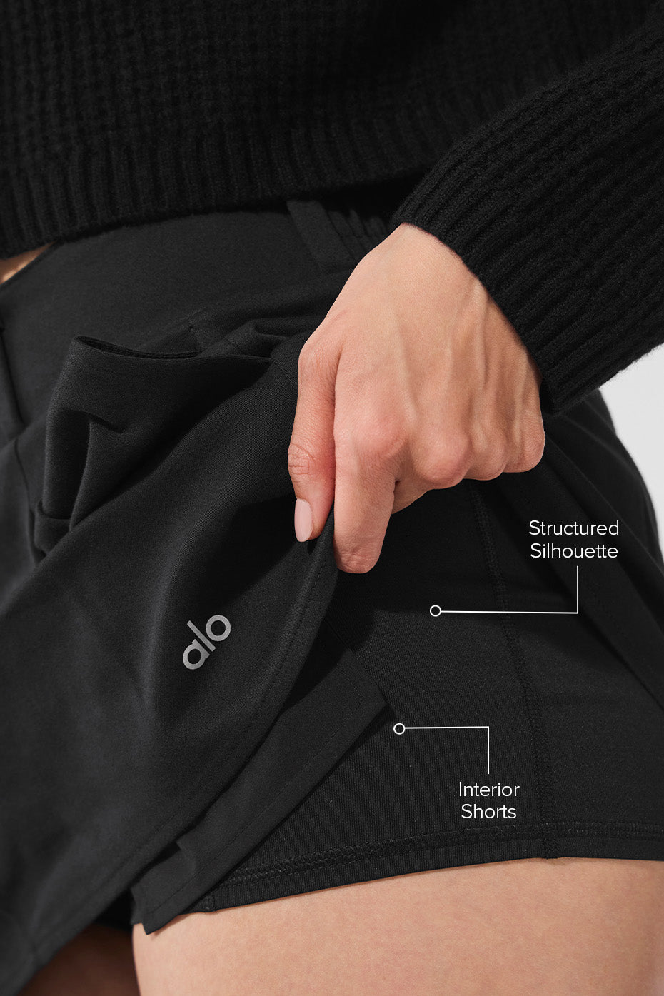 Good Days Mini Skirt - Black - Image 2