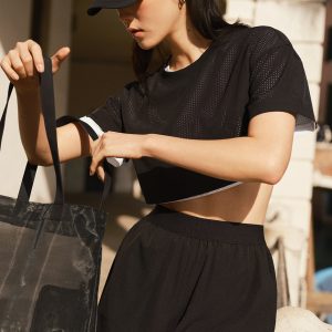 Mesh Mirage Short - Black