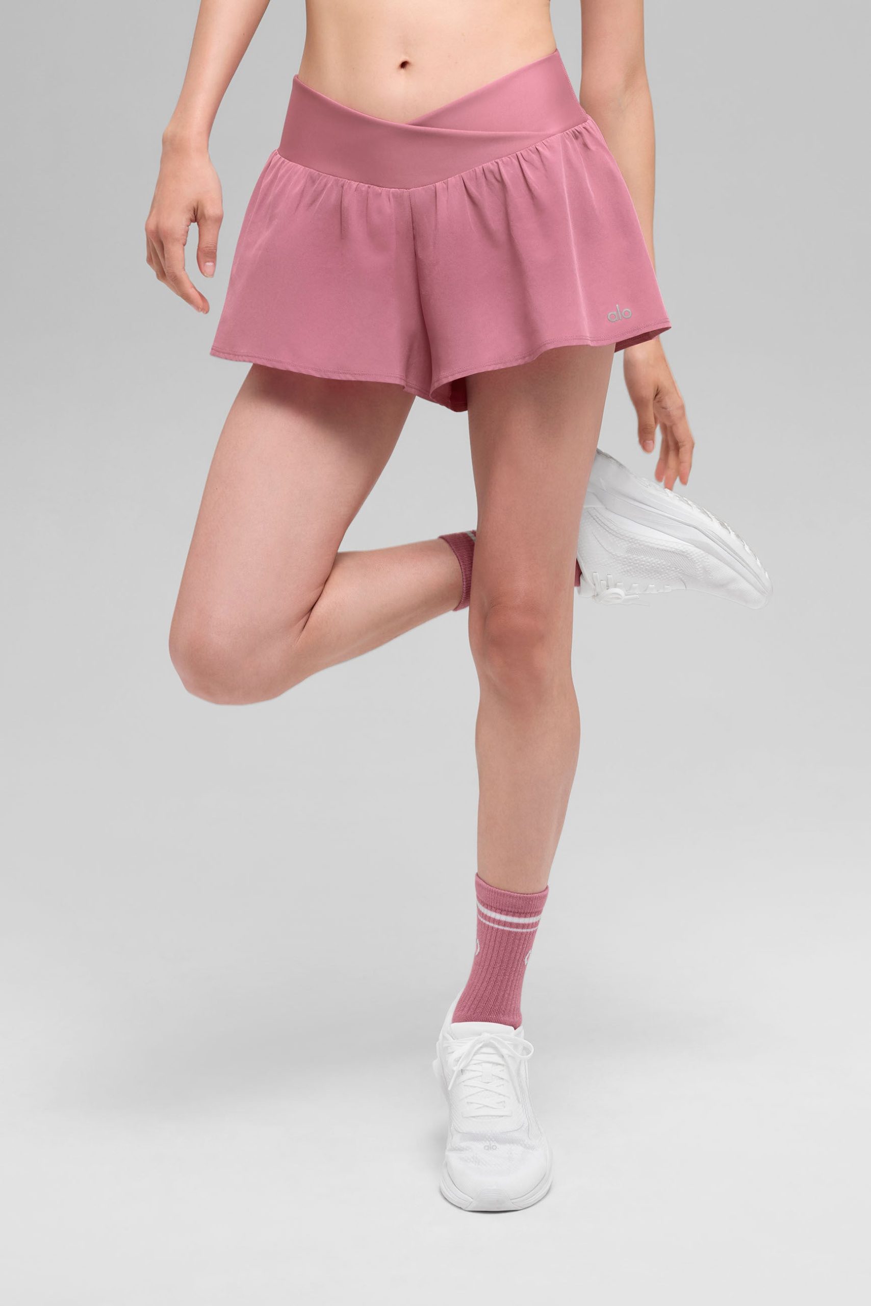 V-Cute Running Short - Pink Wild Rose - Image 4