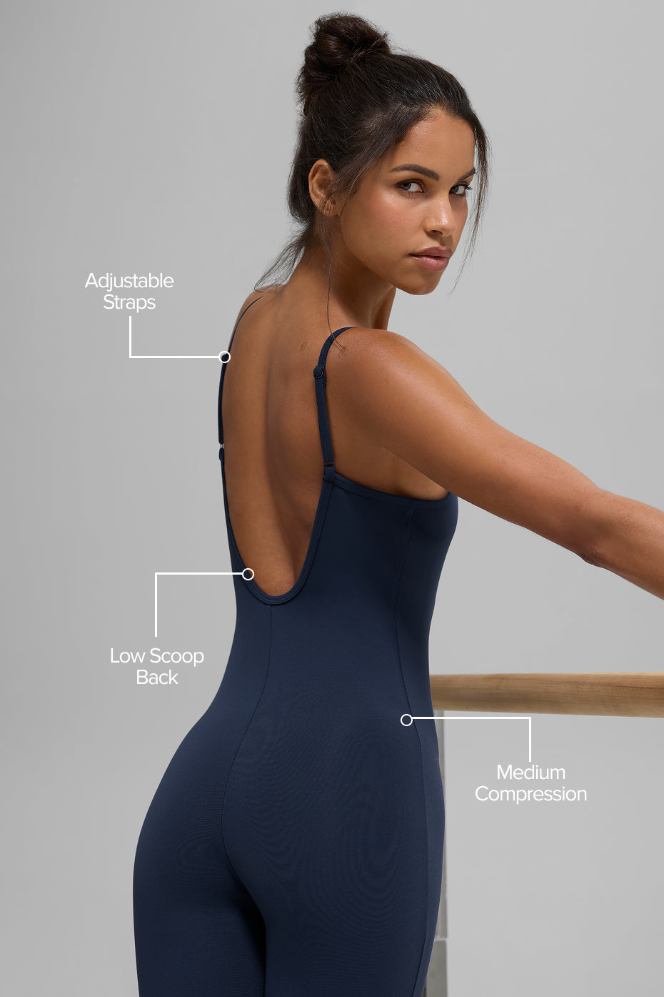 Airbrush One And Done Onesie - Navy - Image 2