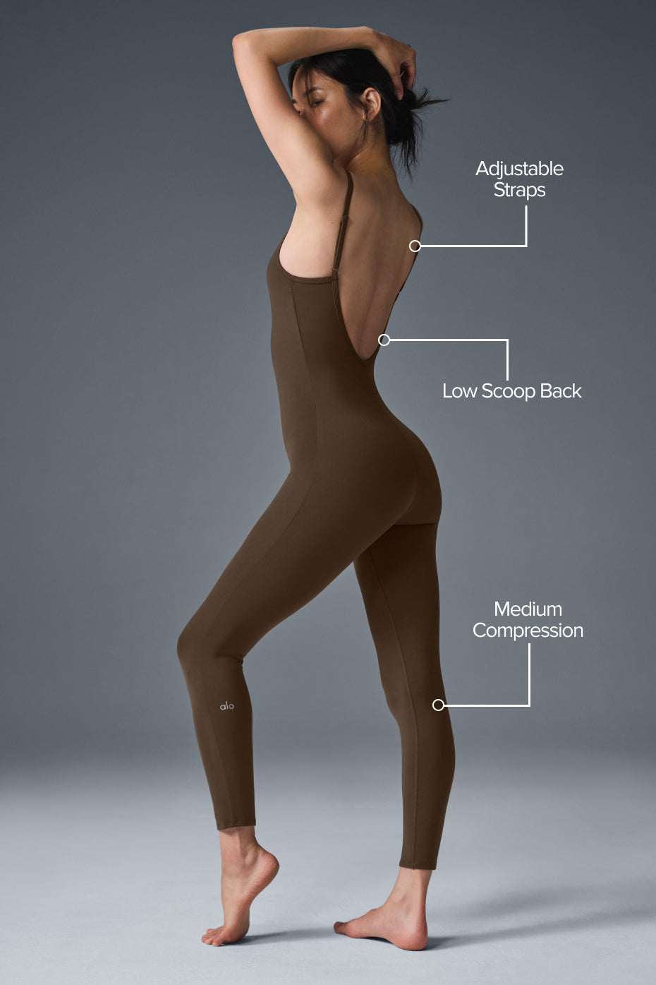 Airbrush One And Done Onesie - Espresso - Image 2