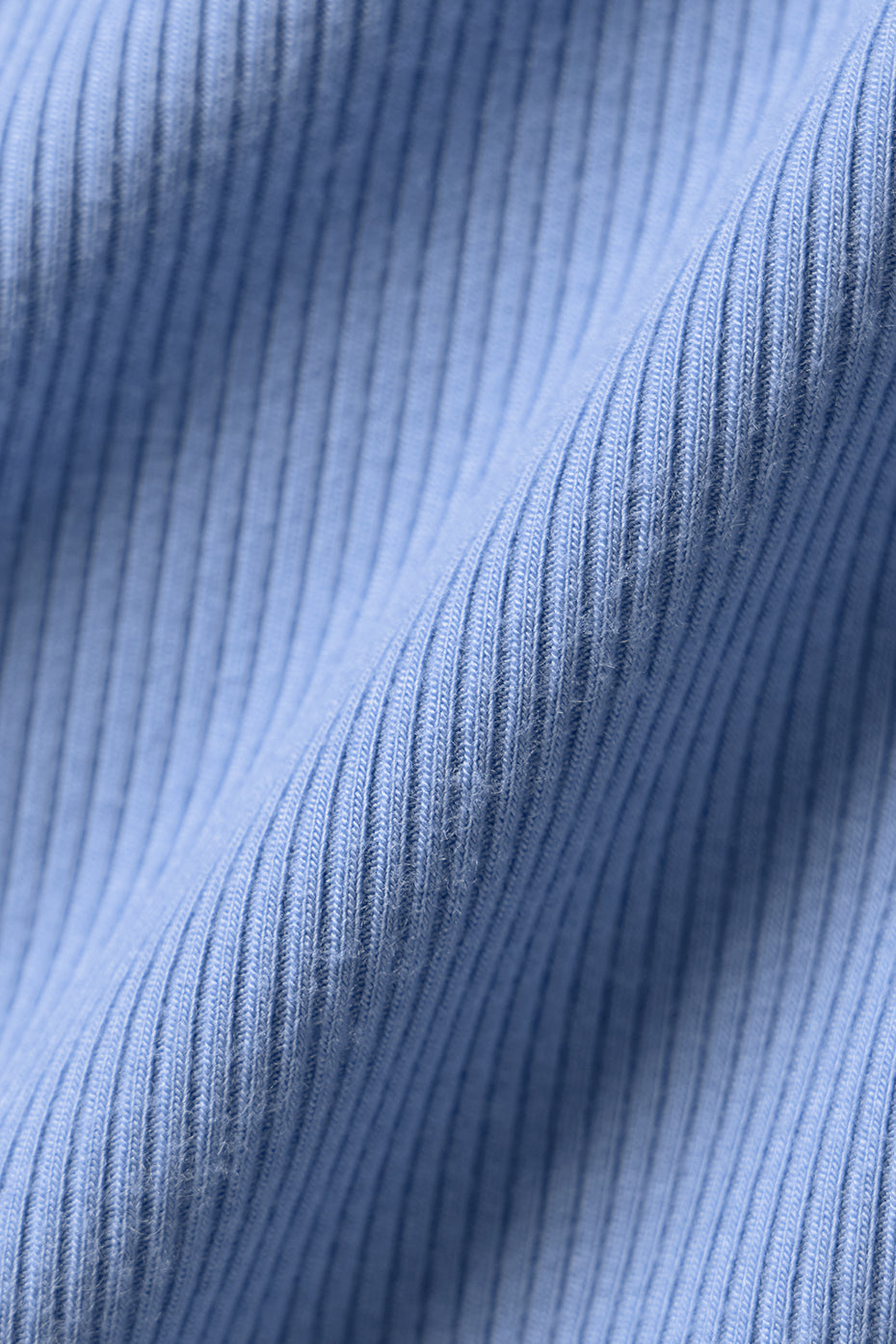 Ribbed Mesh Secret Dress - Crystal Clear Blue - Image 6