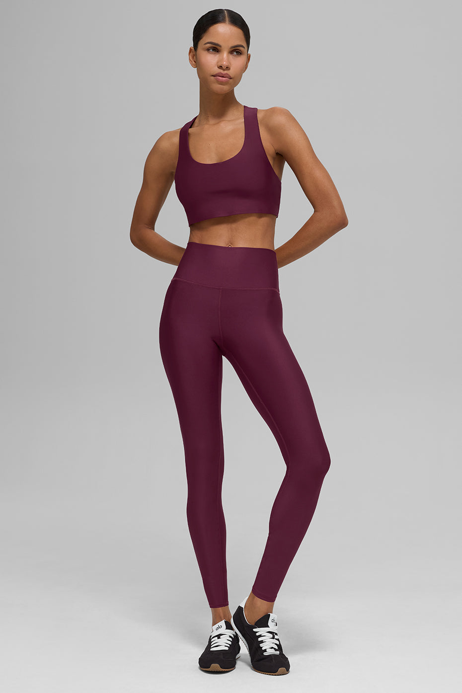 Airlift Advantage Racerback Bra - Burgundy - Image 5