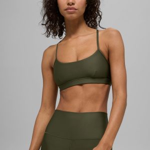 Airlift Intrigue Bra - Green Olive