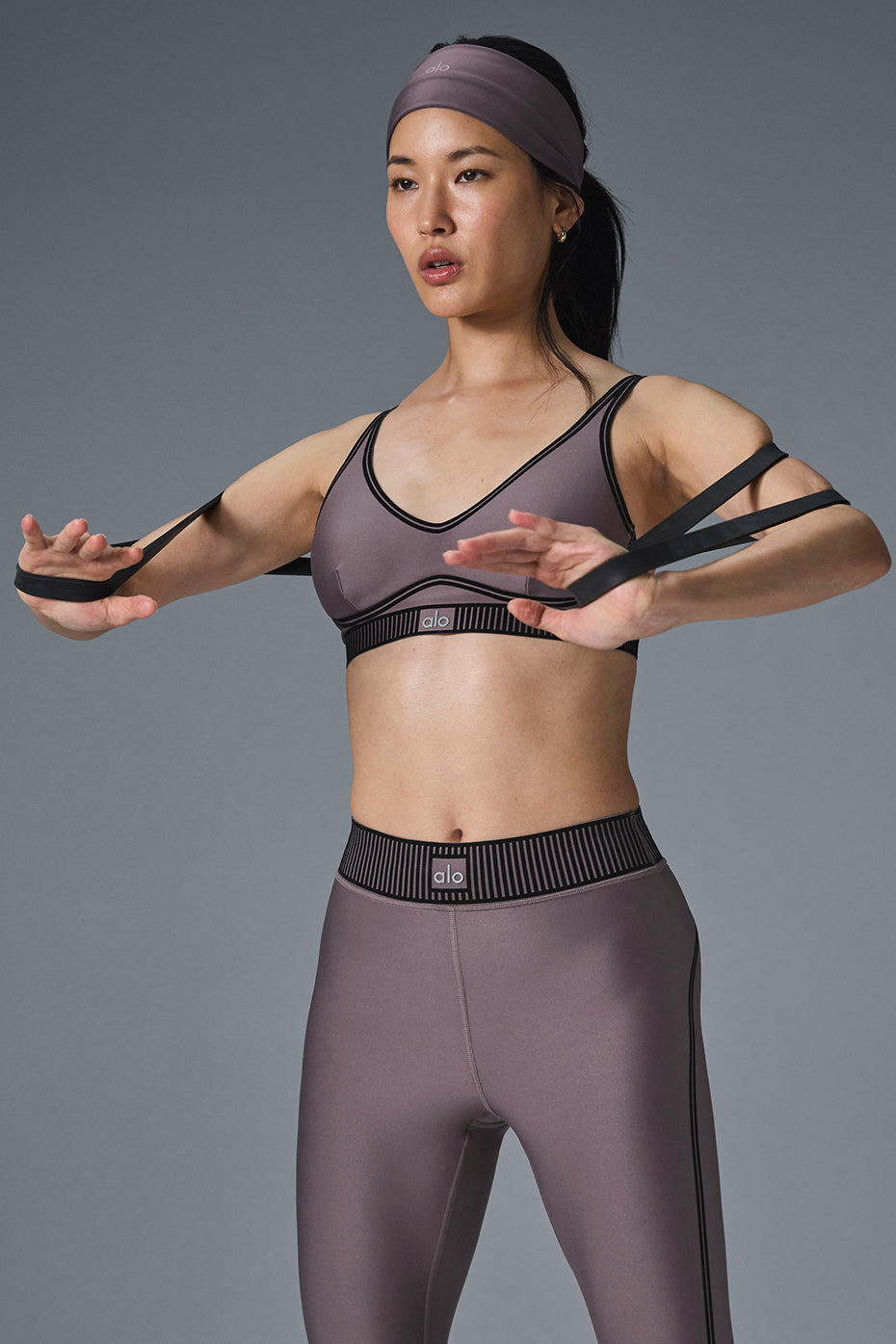 Airlift Line Up Bra - Raisinette - Image 3