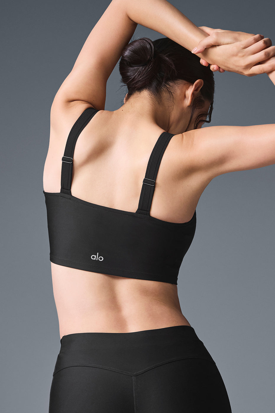 Airlift Turn It Up Bra Tank - Black - Image 3