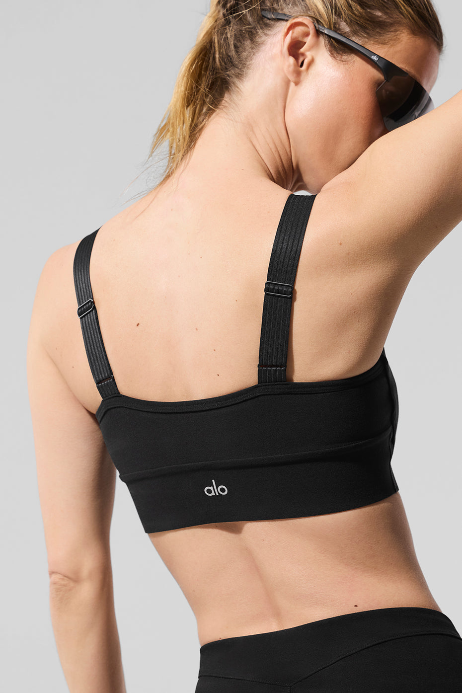 Alosoft Serve It Up Bra - Black - Image 3