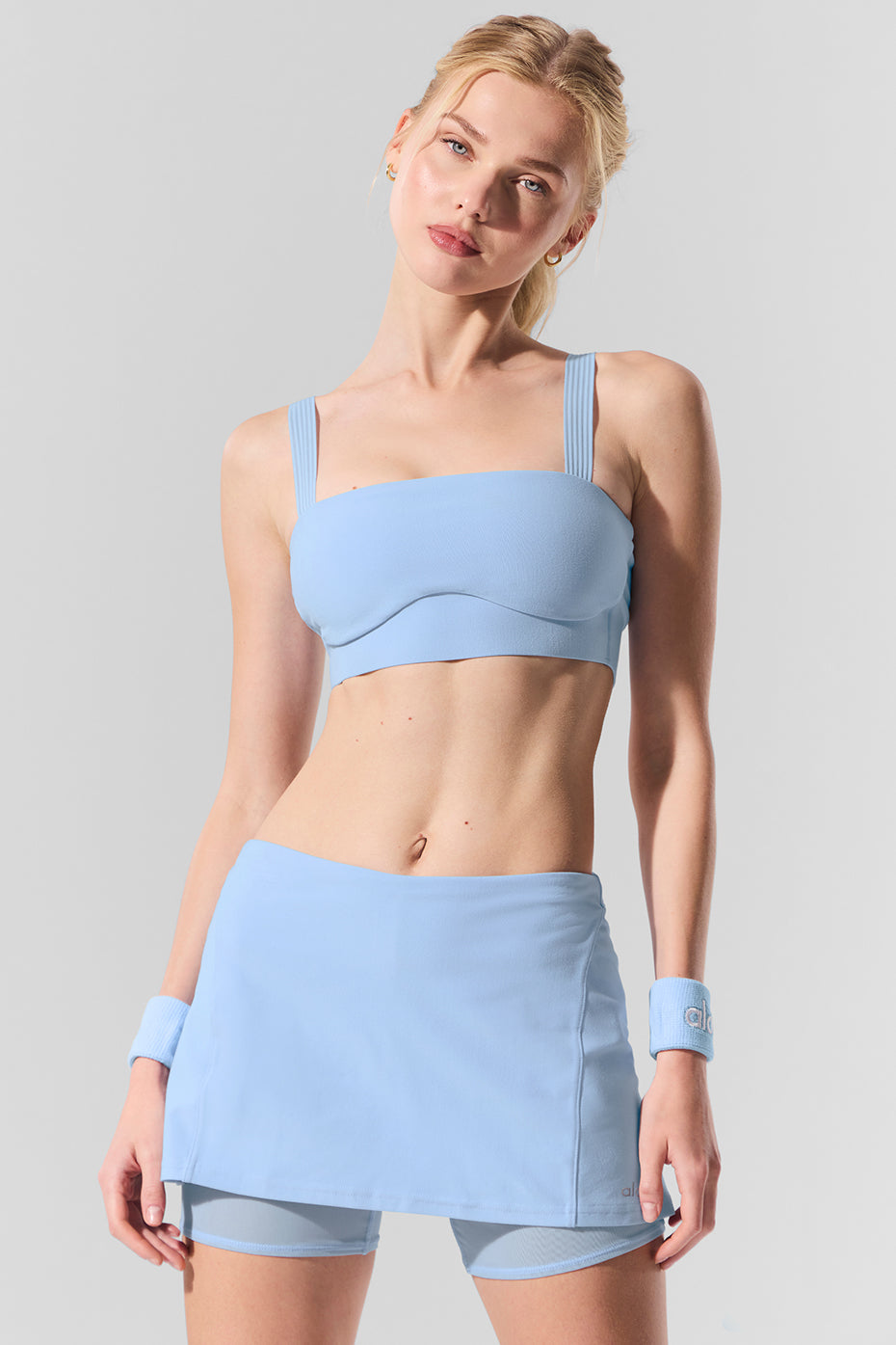 Alosoft Serve It Up Bra - Seashell Blue