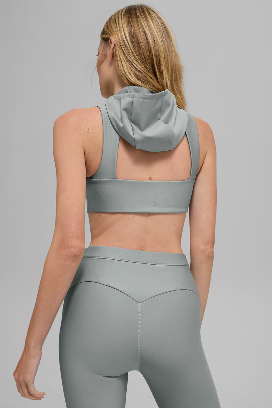 Airlift Light Speed Hooded Bra - Lunar Grey - Image 3