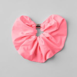 Bead It Oversized Scrunchie - Neon Bubblegum