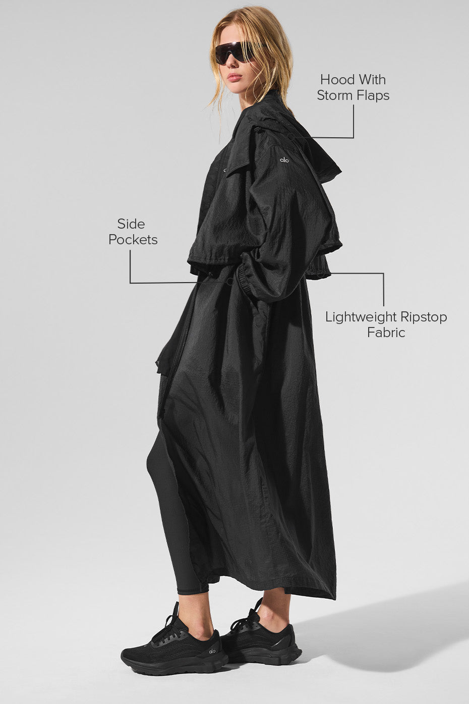 Game Time Trench - Black - Image 2